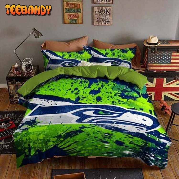 Seattle Seahawks v6 Bed Sets For Fan