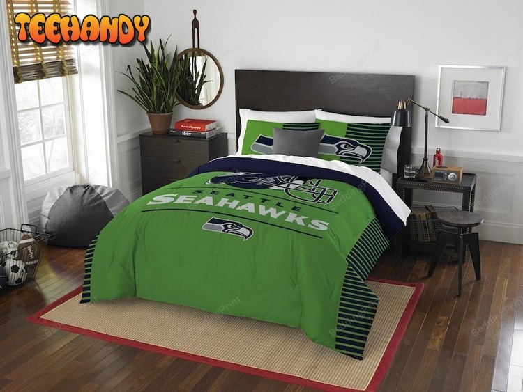 Seattle Seahawks v8 Bed Sets For Fan