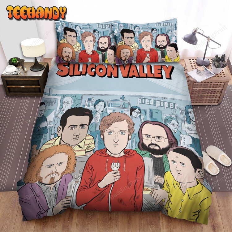 Silicon Valley (2014–2019) Movie Illustration Bed Sets For Fan