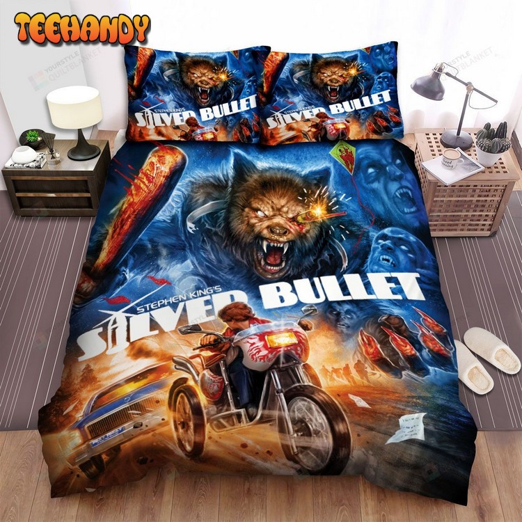 Silver Bullet Movie Poster 4 Bed Sets For Fan