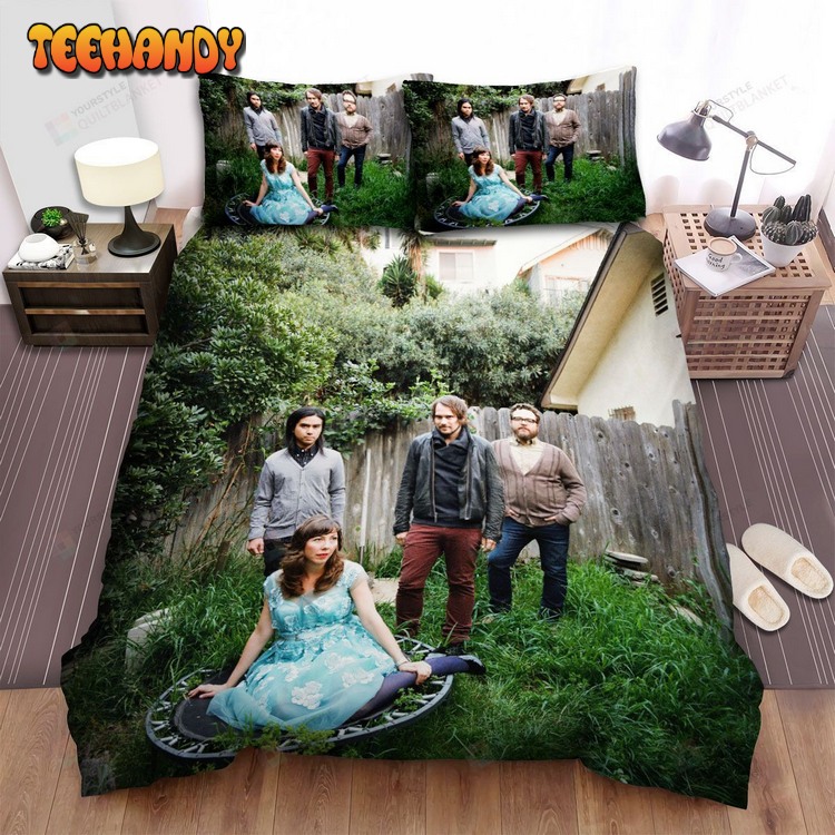 Silversun Pickups Music Band Standing In The Garden Image Bed Sets For Fan