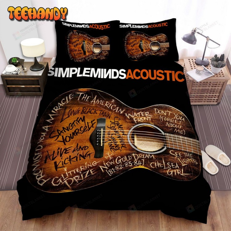 Simple Minds Music Acoustic Album Bed Sets For Fan