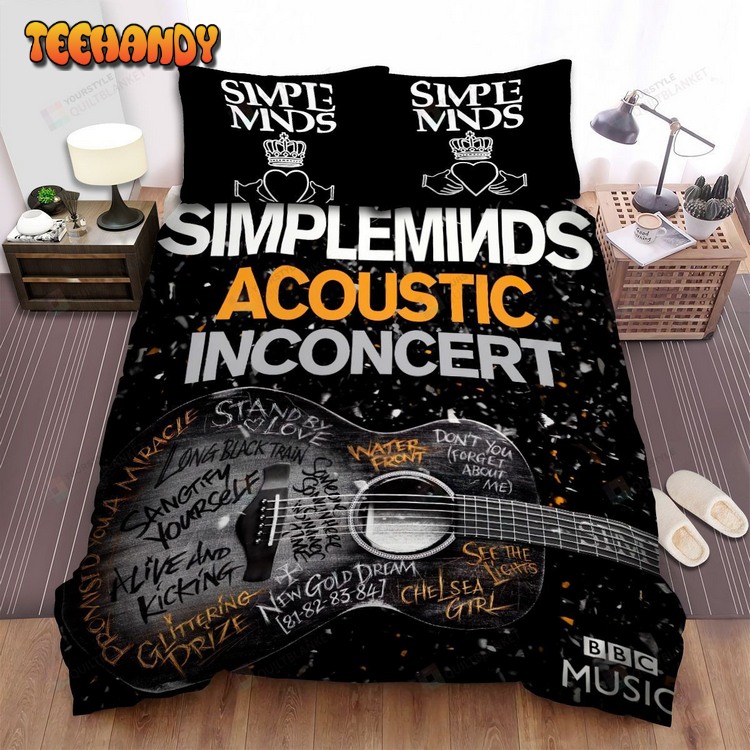 Simple Minds Music Album Acoustic In Concert Bed Sets For Fan