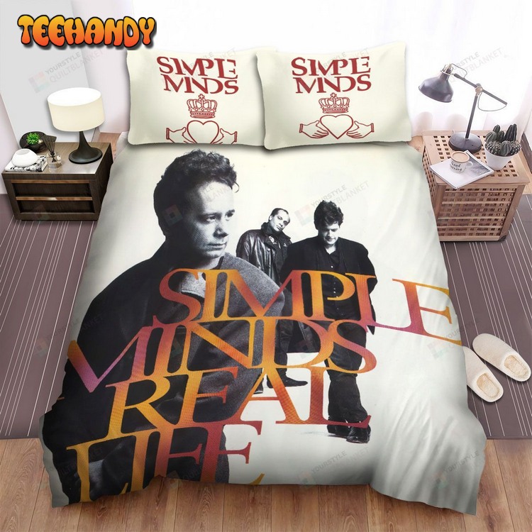 Simple Minds Music Real Life Album Ver 2 Bed Sets For Fan