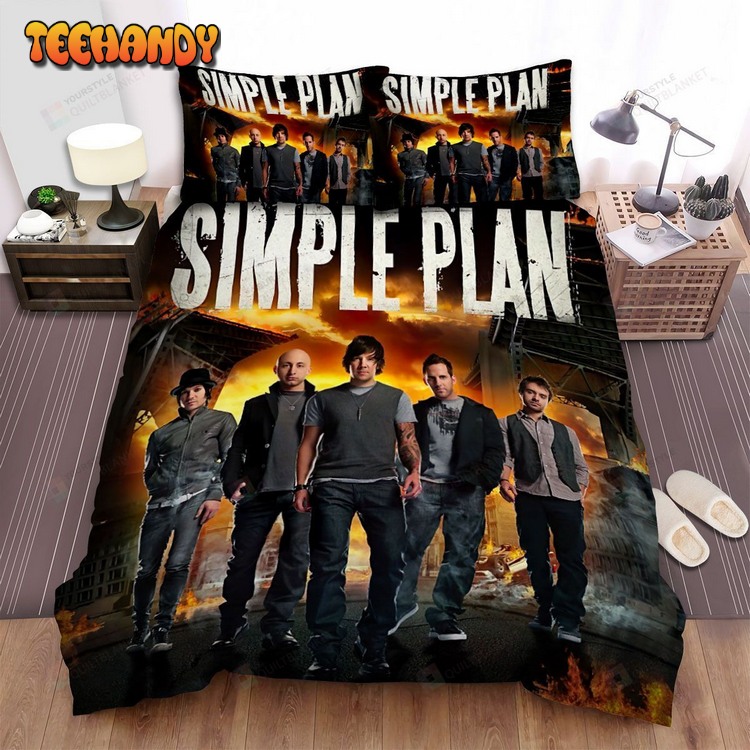 Simple Plan Album Cover Bed Sets For Fan