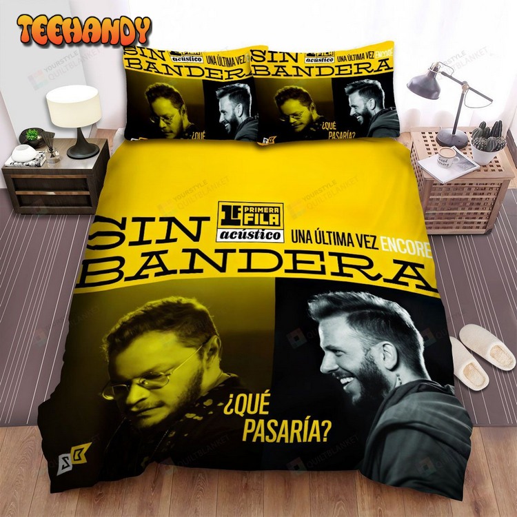 Sin Bandera Yellow Poster Bed Sets For Fan