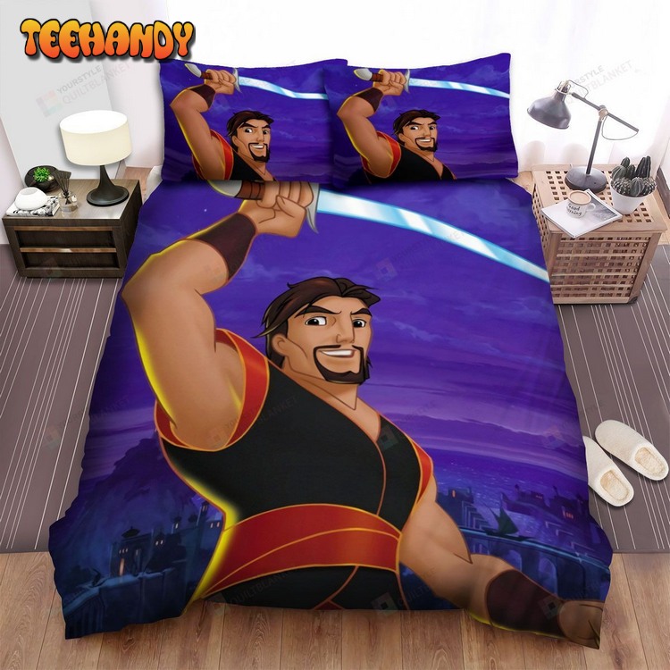 Sinbad Legend Of The Seven Seas Sinbad Swings His Sword Bed Sets For Fan