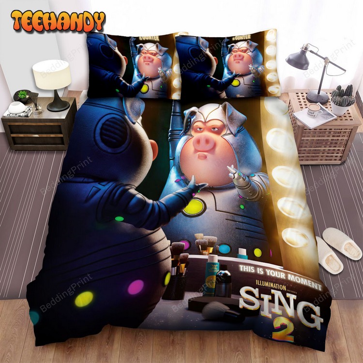 Sing 2 Movie Gunter This Is Your Moment Bed Sets For Fan