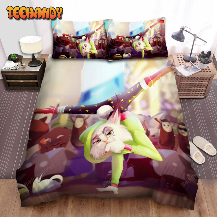 Sing 2 Movie Lynx Dancing On The Street Artwork Bed Sets For Fan