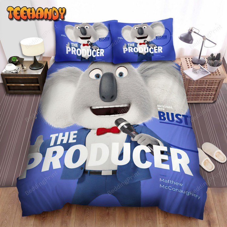 Sing Movie Buster The Producer Poster Bed Sets For Fan