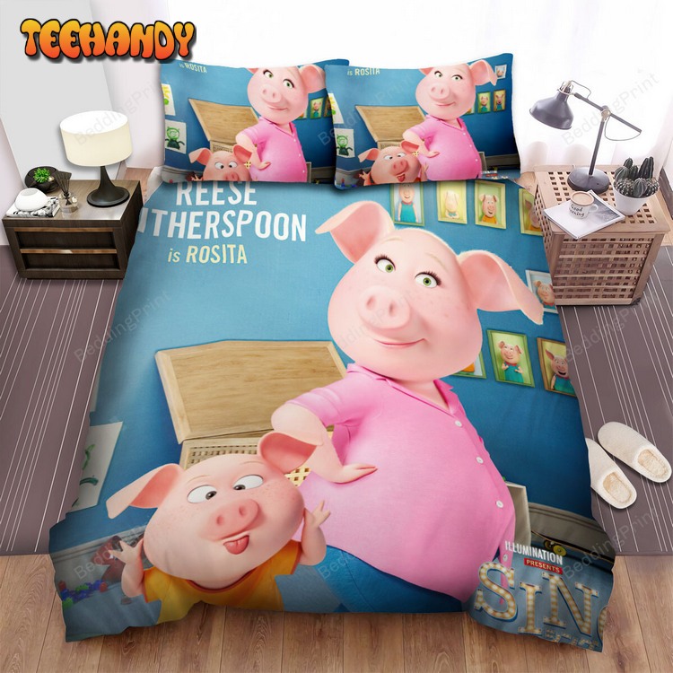 Sing Movie Reese Witherspoon Is Rosita Bed Sets For Fan