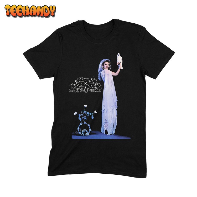 Stevie Nicks Bella Donna Mens T Shirt – Retro Vintage Boho Hippie 1981 Shirt