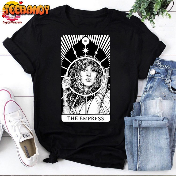 Stevie Nicks Tarot Card The Empress Vintage T-Shirt, Fleetwood Mac Shirt