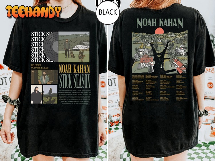 Stick Season Tour Double Sides Shirt, Kahan Folk Pop Music Shirt