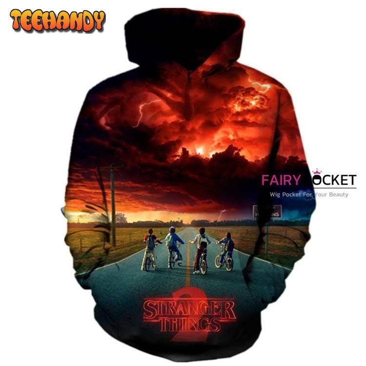 Stranger Things 2 3D Hoodie For Men Women Hoodie