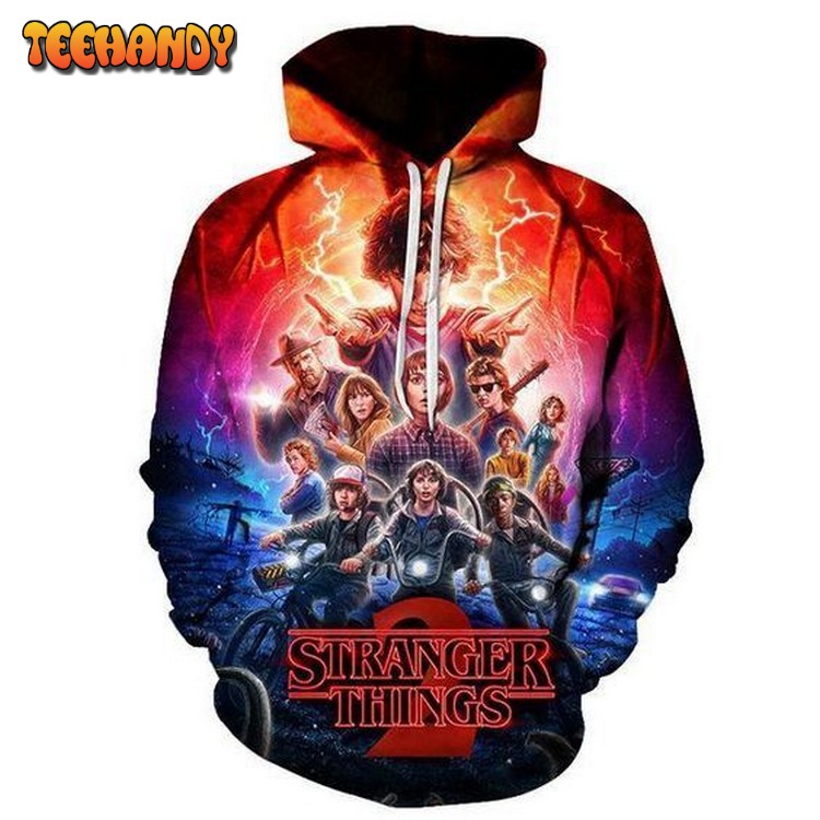 Stranger Things 3D Hoodie For Men For Women Hoodie