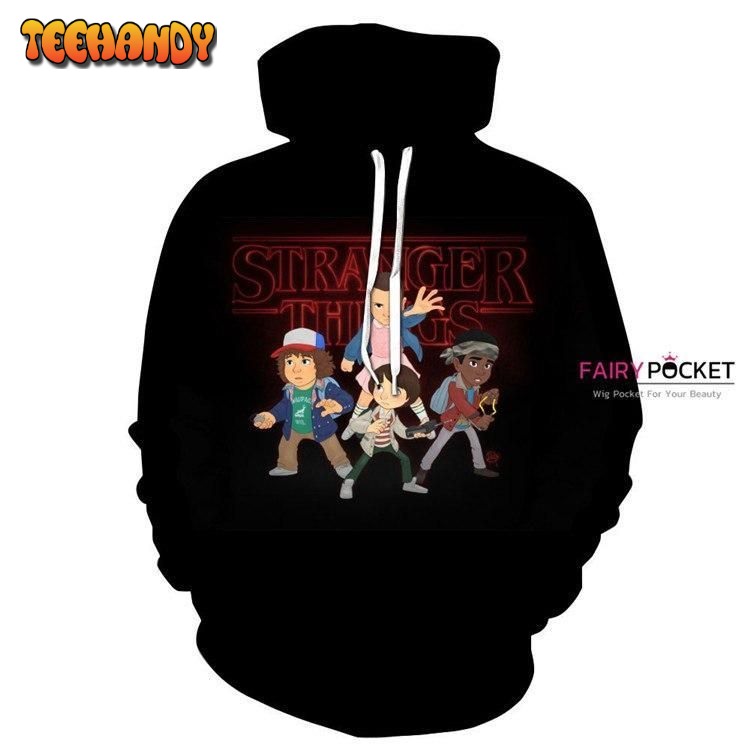 Stranger Things 3D Hoodie For Men Women Hoodie