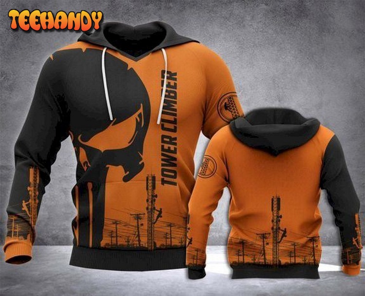 Super Tower Climber Pun Pullover 3D Hoodie