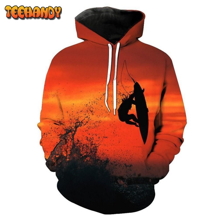 Surf Up Pullover 3D Hoodie