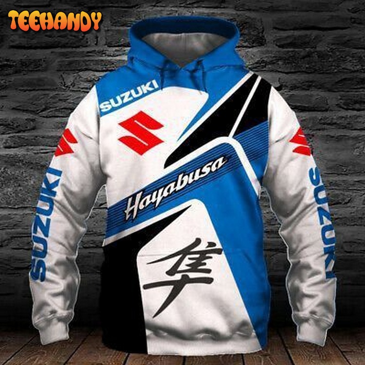 Suzuki Hayabusa Pullover 3D Hoodie