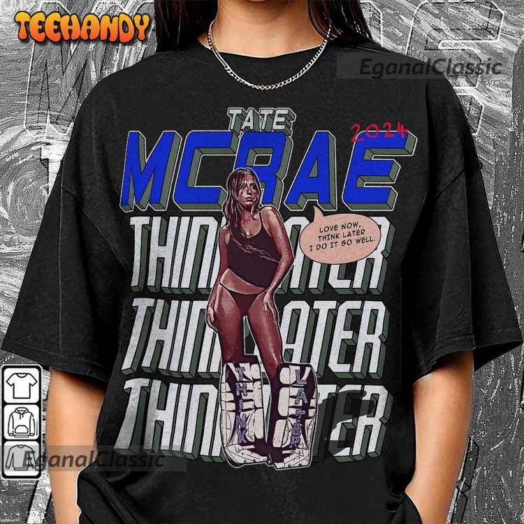 Tate McRae Greedy 90s Music Shirt, Album Comic Art Vintage Y2K Sweatshirt