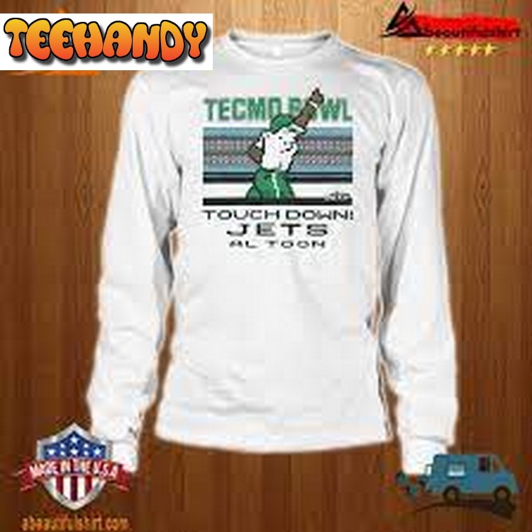 Tecmo Bowl Jets Al Toon And Logo Unisex T Shirt Sweatshirt