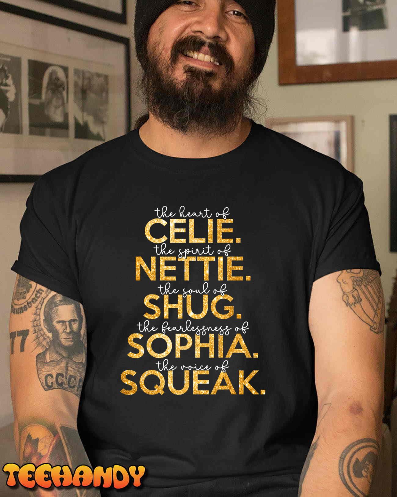 The Color Purple Movie Film Celie Nettie Shug Sophia Squeak T-Shirt