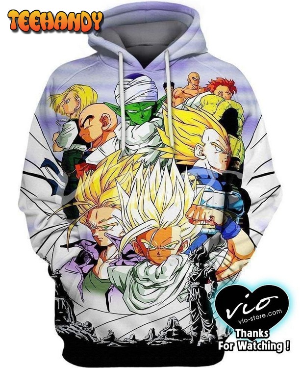 Universe Heroes Pullover 3D Hoodie