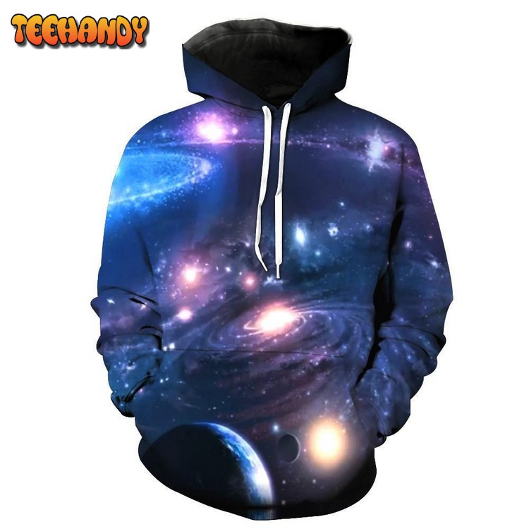 Universe Pullover 3D Hoodie