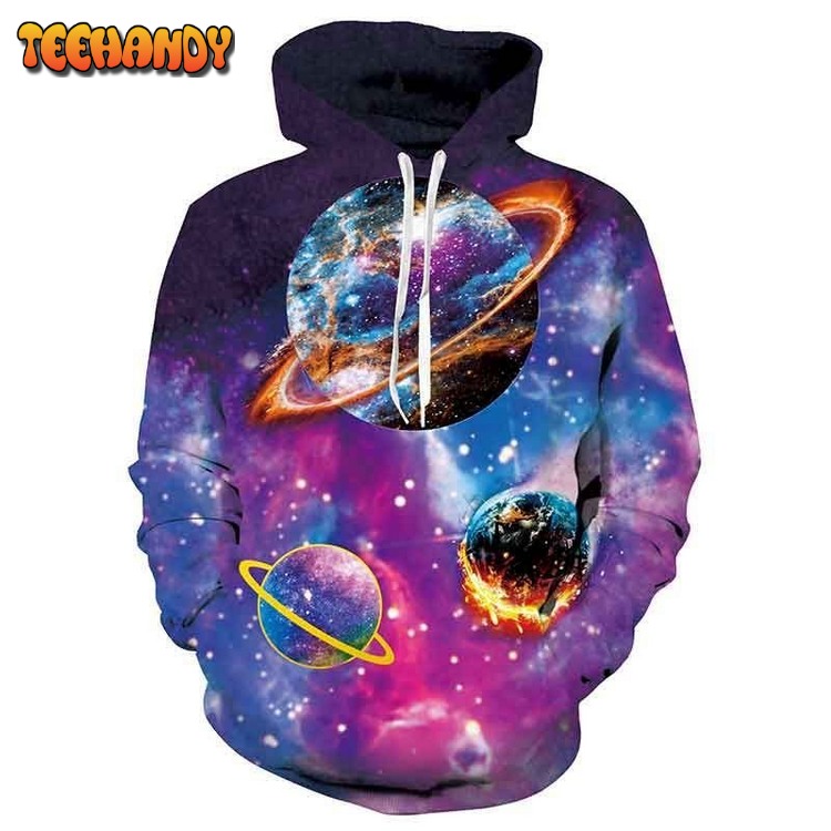 Universe v2 Pullover 3D Hoodie