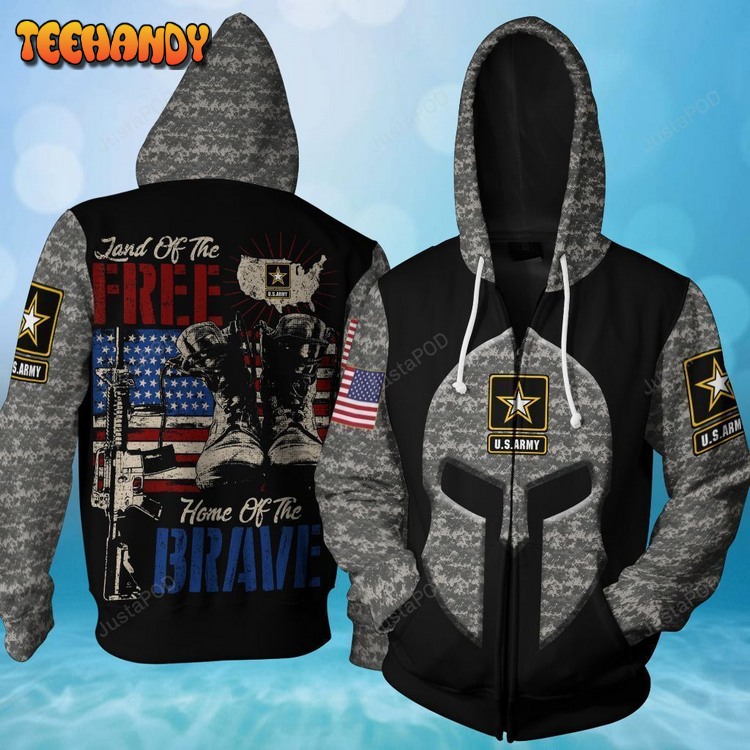 Us Army Pullover 3D Hoodie