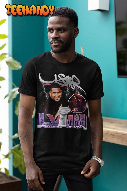 Usher 2000s Artist Super Bowl 2024 T Shirt