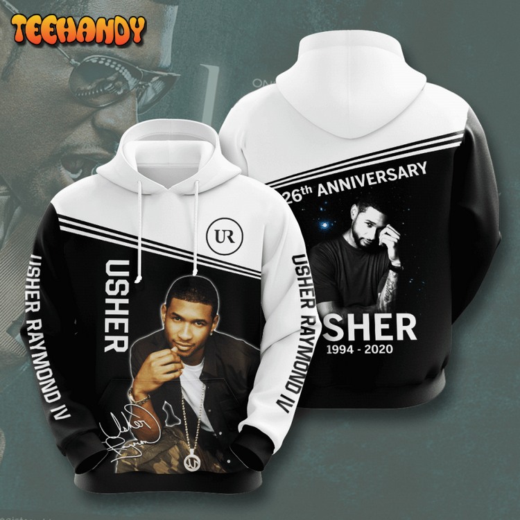 Usher Pullover 3D Hoodie