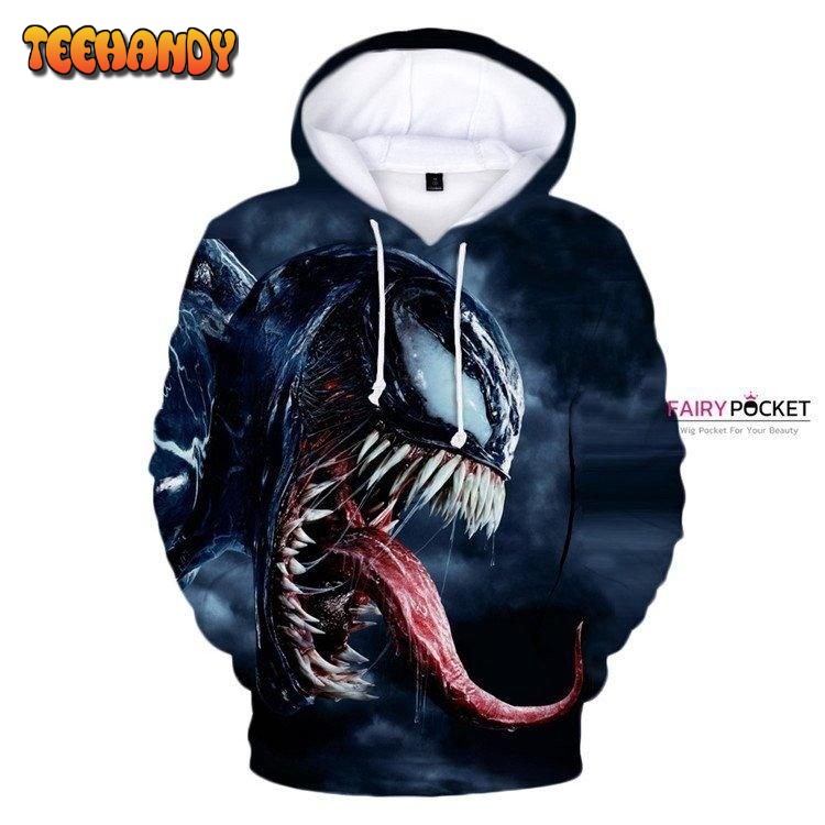 Venom 3D Hoodie For Men Women v3 Pullover 3D Hoodie