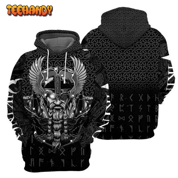 VIKING Pullover Pullover 3D Hoodie