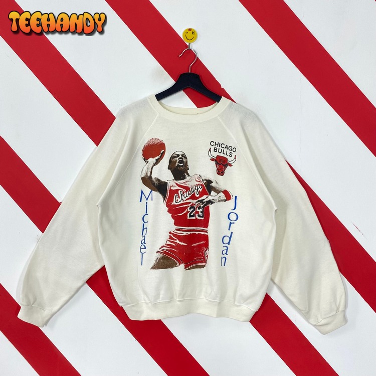 Vintage 90s Chicago Bulls T Shirt Sweatshirt