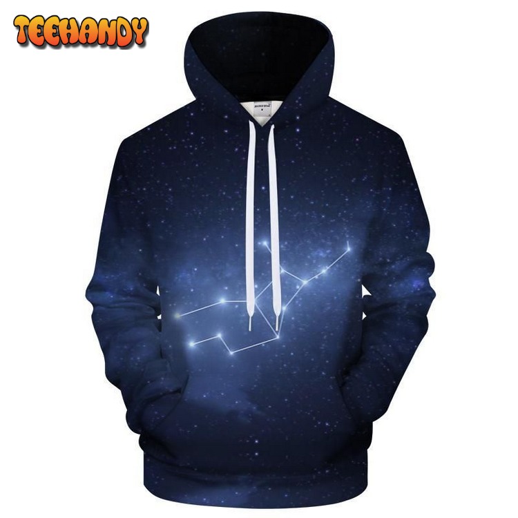 Virgo Star Pullover 3D Hoodie