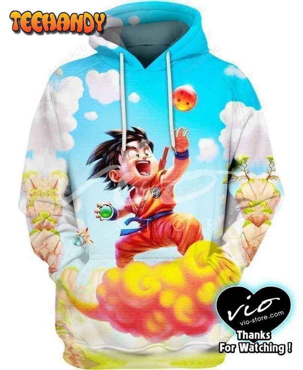 Vivid Sky Pullover 3D Hoodie