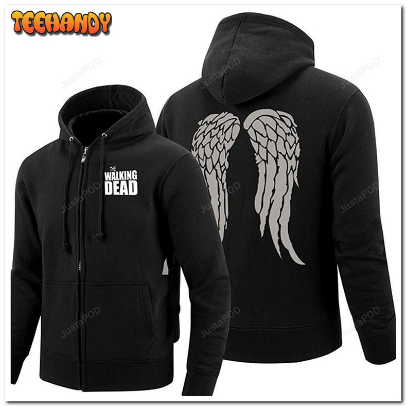 Walking Dead Casual Daryl Dixon Cotton Pullover 3D Hoodie