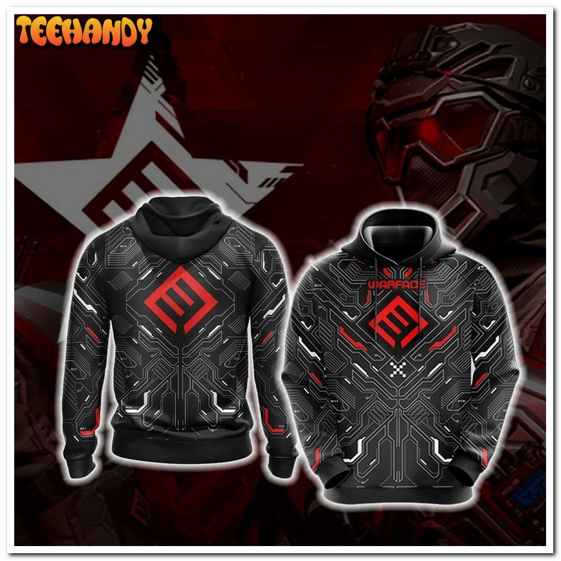 Warface Blackwood Logo Unisex Pullover 3D Hoodie