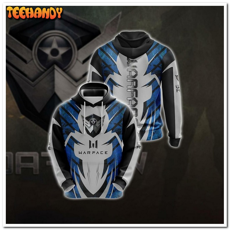 Warface Logo Unisex 3D Hoodie Pullover 3D Hoodie