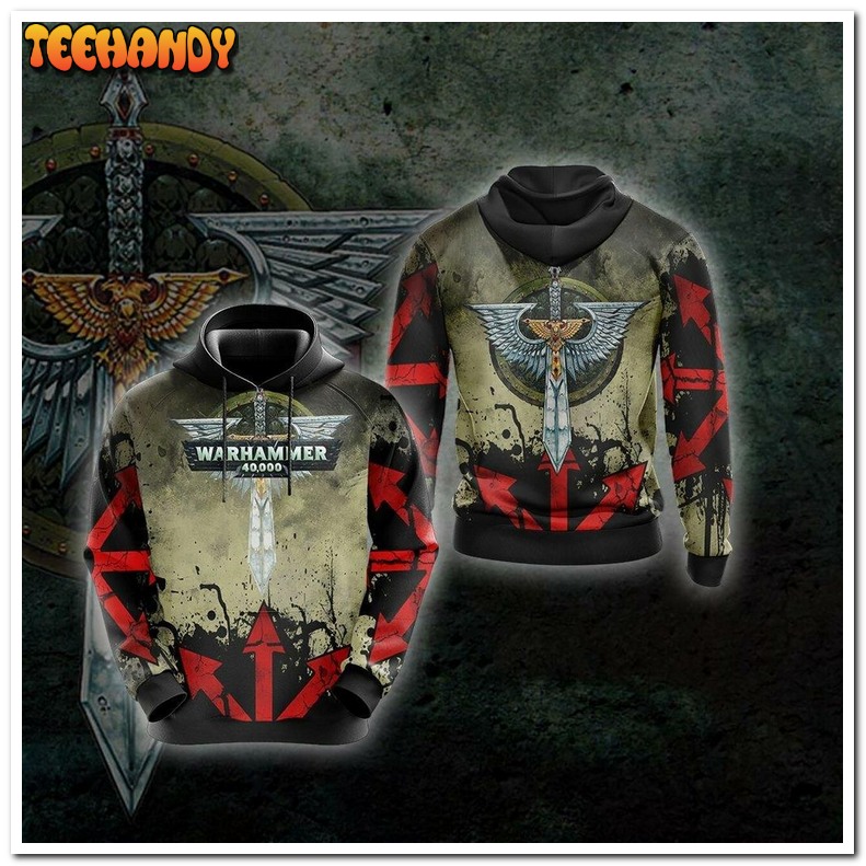 Warhammer 40,000 Unisex 3D Hoodie Pullover 3D Hoodie