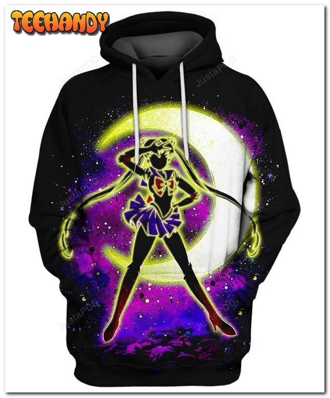 Warrior Moon 3D Hoodie For Men Women Pullover 3D Hoodie