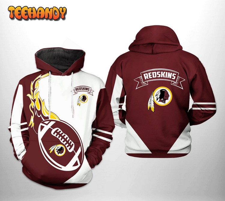 Washington Redskins NFL Classic 3D Printed Hoodie