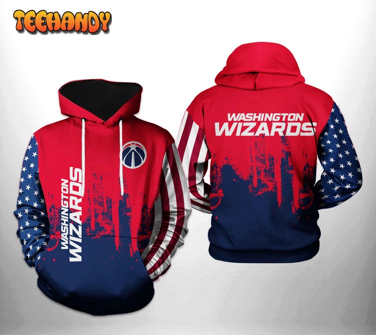 Washington Wizards NBA Team US 3D Printed Hoodie