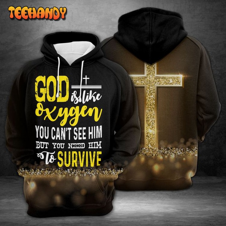 We Need God 3D Printed HoodieZipper Hoodie