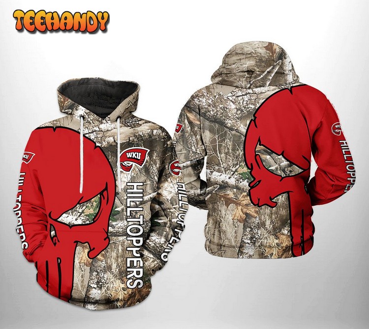 Western Kentucky Hilltoppers NCAA Camo Veteran Hoodie