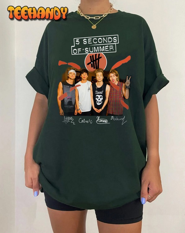 5 Seconds Of Summer Music Vintage Graphic Unisex Sweatshirt