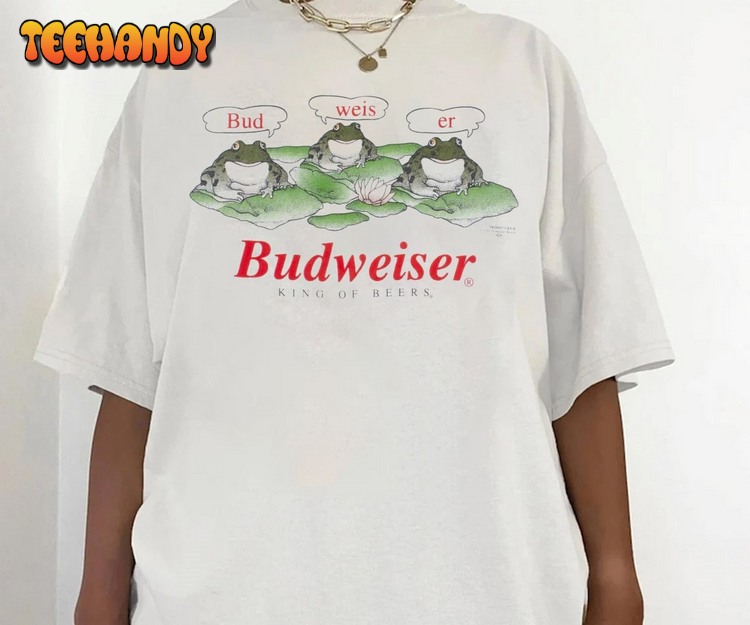 95′ Beer Frogs T-Shirt, Bud Weis Er Frog T-Shirt, King Of Beer Shirt