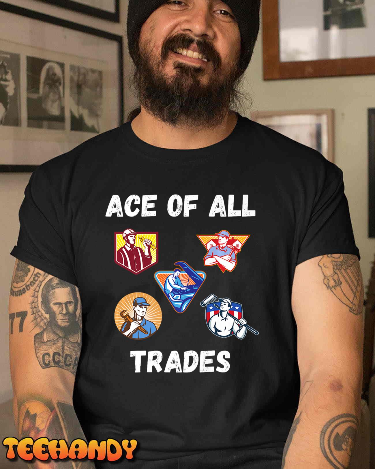 Ace of all trades, Tradesman, Dad Premium T-Shirt